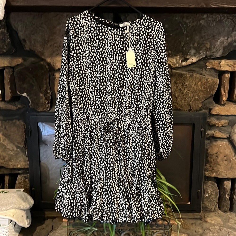 Jodifel small animal print romper NWT